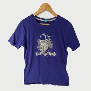 THE LEARNED GOAT TEE - PURPLE